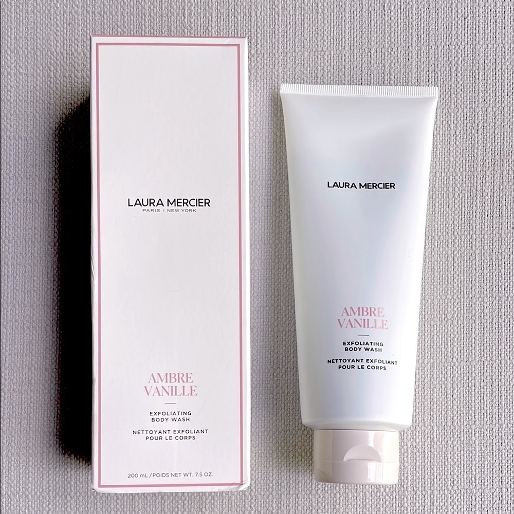 Laura Mercier Ambre Vanille Exfoliating Body Wash 7.5 oz.